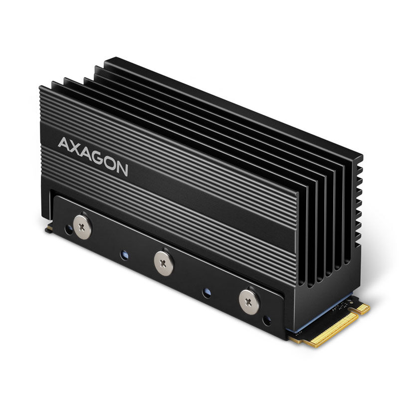 AXAGON CLR-M2XL passive - M.2 SSD, 2280 - aluminum heat spreader with cooling fins : image 1