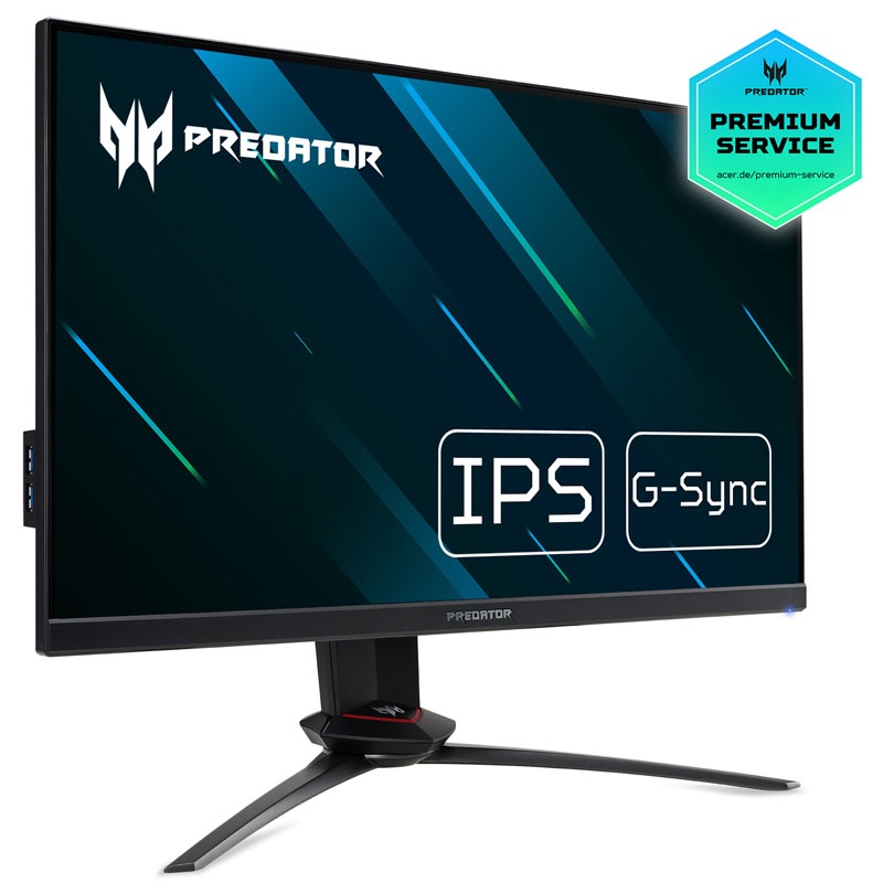Acer Predator XB253QGP 62.23 cm (24.5 inches), 144Hz, G-Sync Compatible, IPS - HDMI, DP