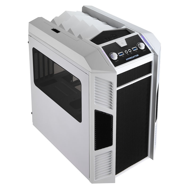 Aero XPredator Cube Micro ATX Case - White