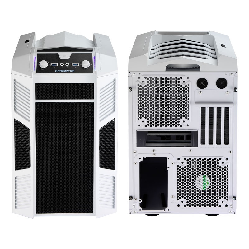 Aero XPredator Cube Micro ATX Case - White