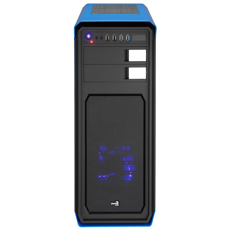Aerocool 800 Midi-Tower - blue