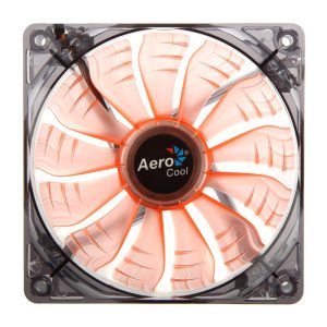 Aerocool Air Force LED Fan, Orange - 120mm