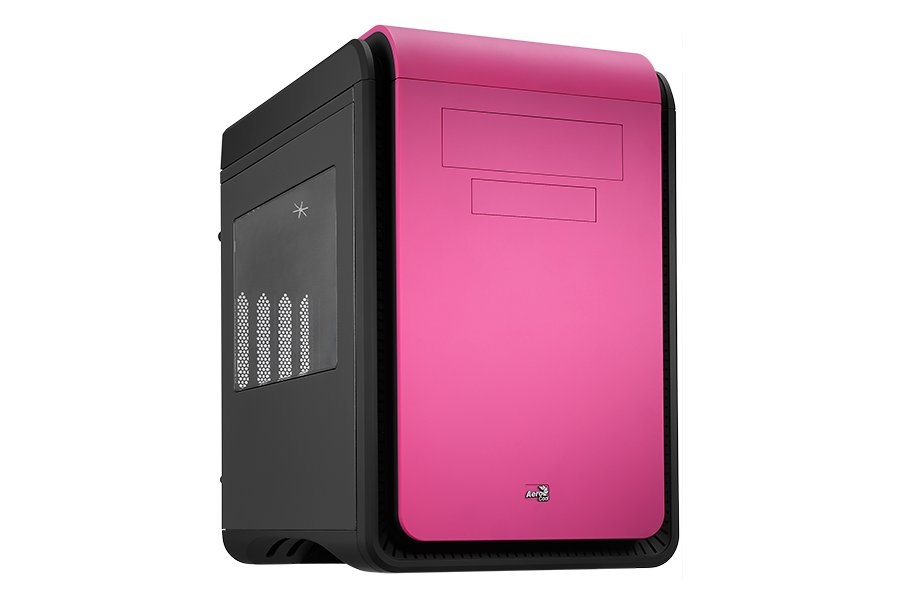 Aerocool DS Cube Window - black/pink