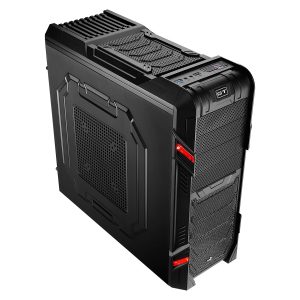 Aerocool GT-R Black Midi Tower Gaming Case - Toolless