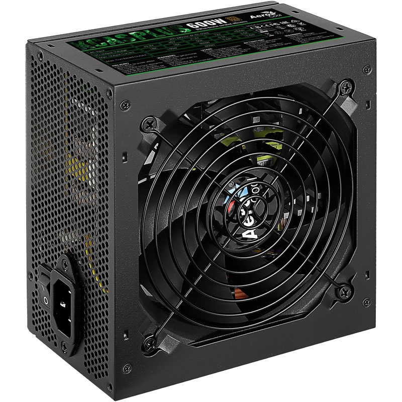 Aerocool KCAS PLUS 80 PLUS Bronze Power Supply - 600W