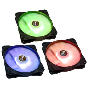 Aerocool P7-F12 Pro LED fan set, RGB - 120mm