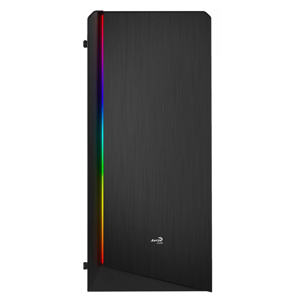 Aerocool Rift Midi Tower Case with Clear Panel and front RGB Lighting ...