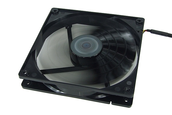 Aerocool Shark Fan Black Edition - bright black (120x120x25mm)