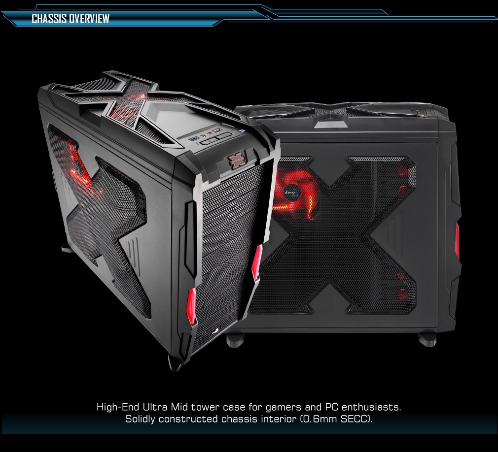 Aerocool Strike-X Advance BK - Black