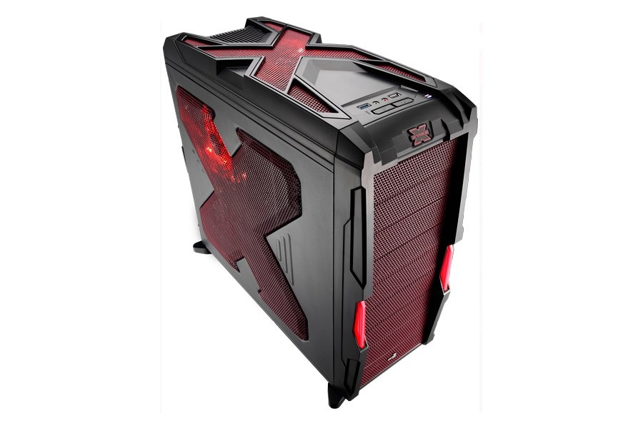 Aerocool Strike-X Advance Devil Red - black/red