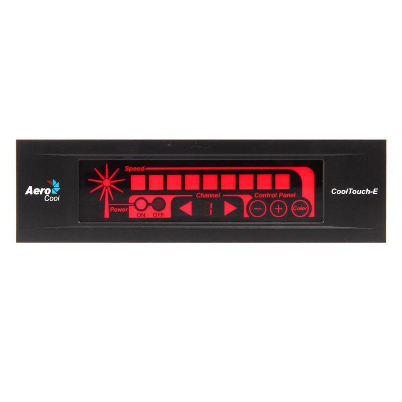 AeroCool Touch-E 5.25 Fan Controller - Black