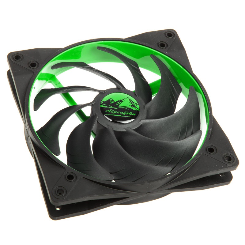 Alpenfohn 140mm Wing Boost 2 Plus PWM-Fan - Green