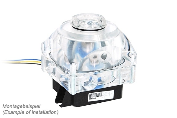 Alphacool AGB Plexi Reservoir for 13904 DDC Top Rev. 2