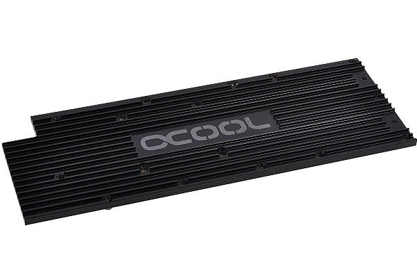 Alphacool back plate for GPX - ATI R9 290X and 290 M01 Non Reference - Black