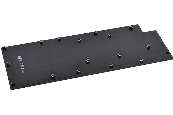 Alphacool back plate for GPX - ATI R9 290X and 290 M01 Non Reference - Black