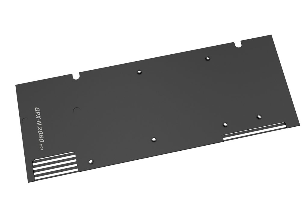 Alphacool Backplate for Eisblock GPX-N RTX 2080 Acetal and Plexi Light ...