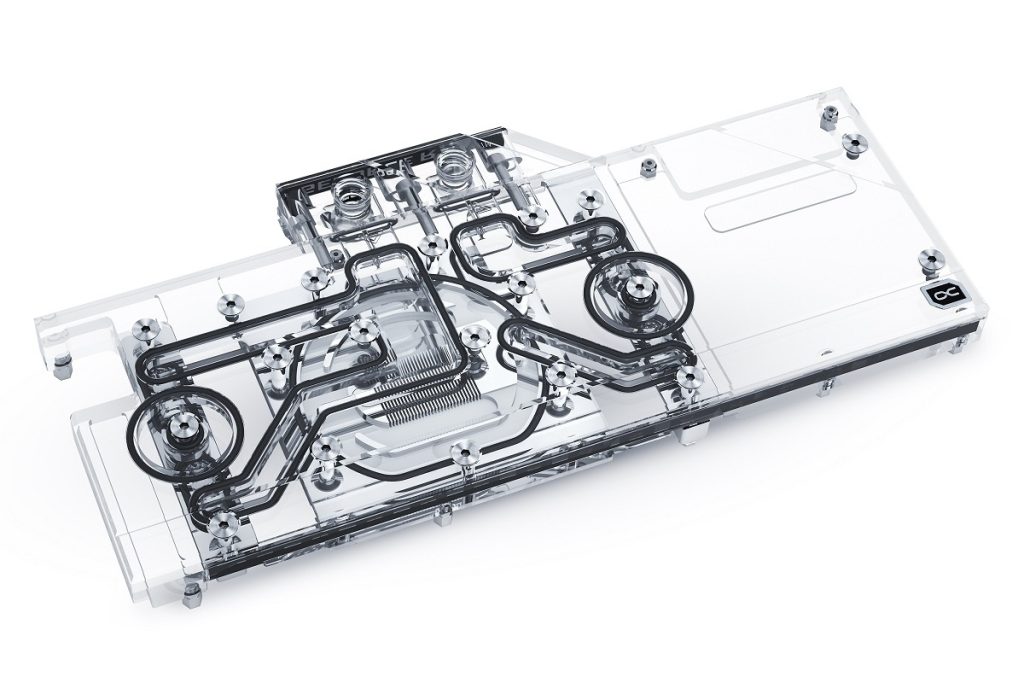 Alphacool Eisblock Aurora Acryl GPX-N Geforce RTX 3080/3090 iGame with backplate