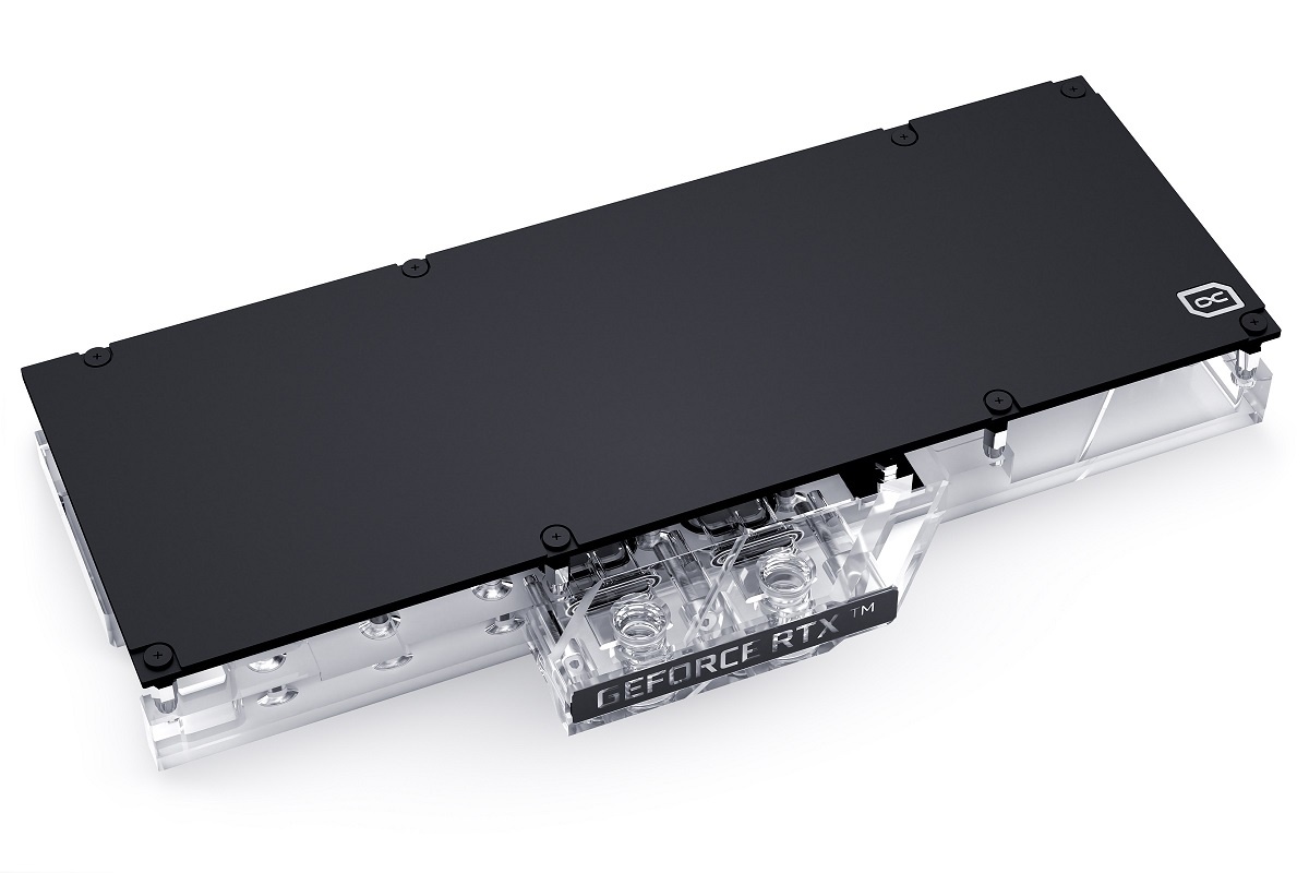 Alphacool Eisblock Aurora Acryl GPX-N Geforce RTX 3080/3090 iGame with backplate