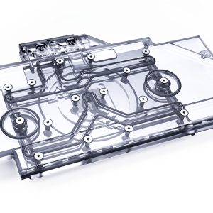 Alphacool Eisblock Aurora Acryl GPX-N RTX 3090/3080 ROG Strix with Backplate - B-Grade
