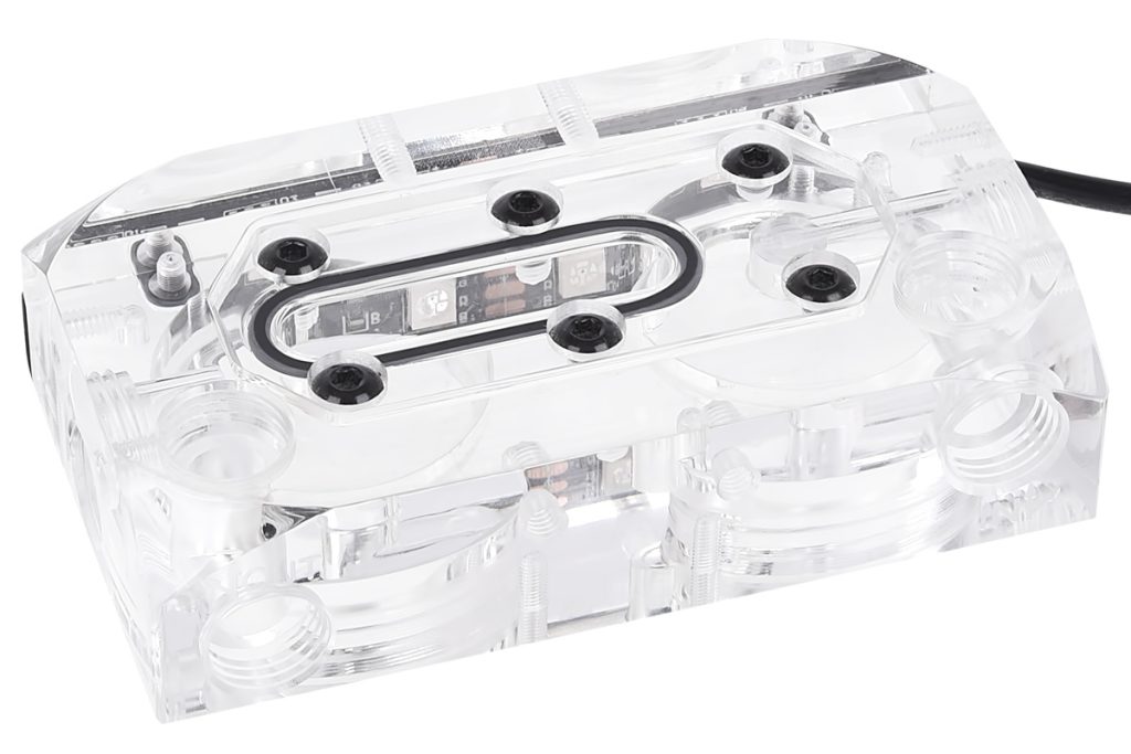 Alphacool Eisdecke DC-LT dual Plexi top