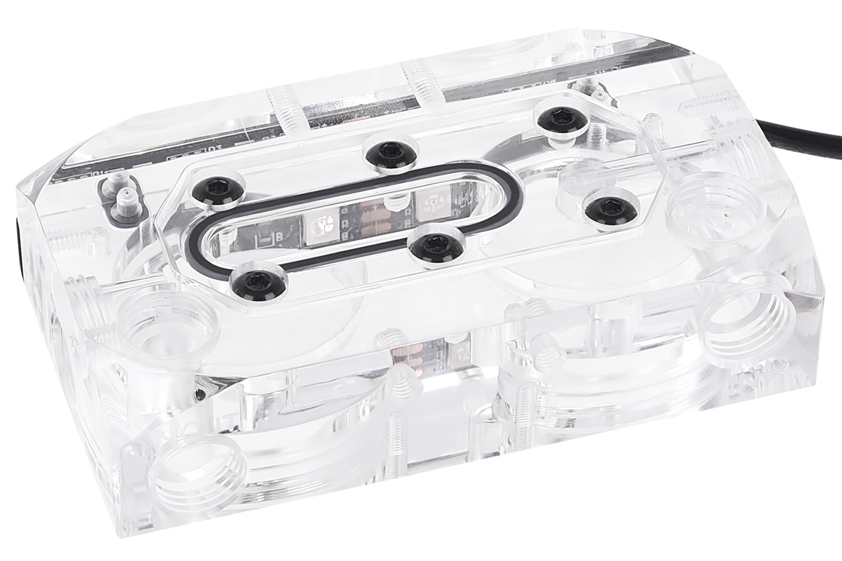 Alphacool Eisdecke DC-LT dual Plexi top