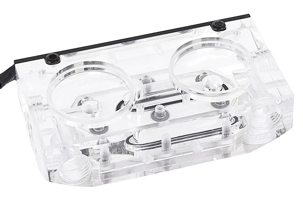 Alphacool Eisdecke DC-LT dual Plexi top