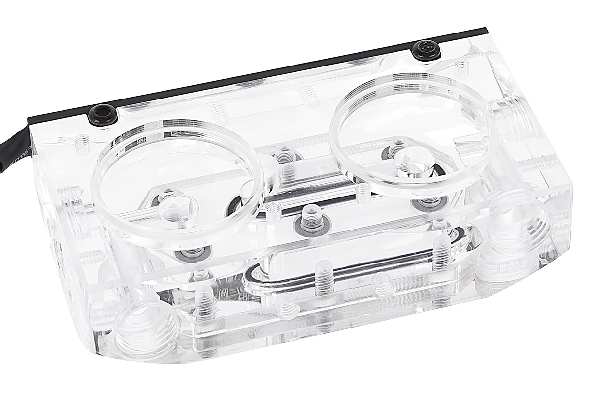 Alphacool Eisdecke DC-LT dual Plexi top