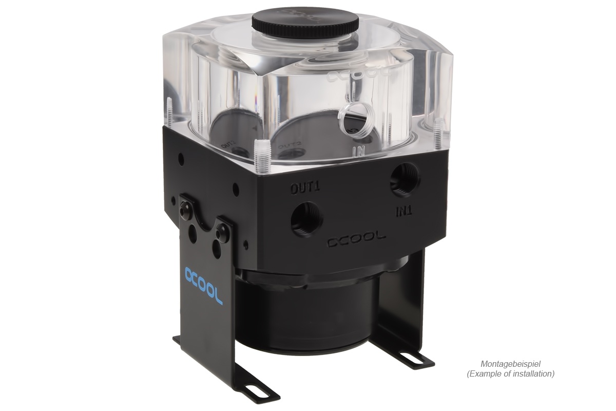 Alphacool Eisdecke DDC / D5 single reservoir for Alphacool Eisdecke top