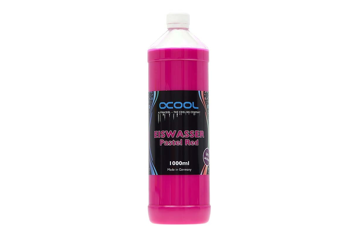 Alphacool Eiswasser Pastel Purple/Red UV-active premixed coolant 1000ml
