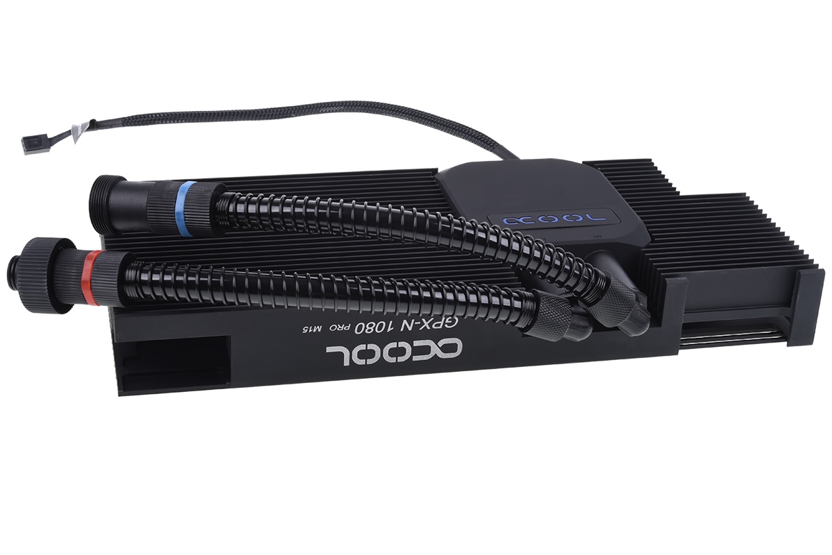 Alphacool Eiswolf GPX Pro - Nvidia Geforce GTX 1080 Pro M15 - incl. backplate