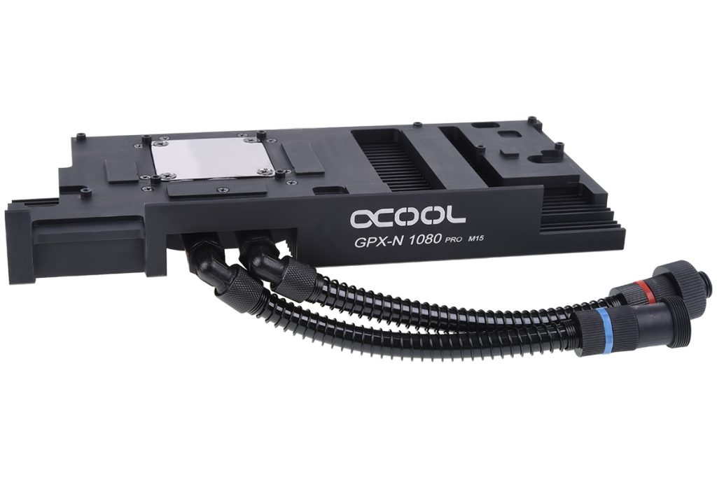 Alphacool Eiswolf GPX Pro - Nvidia Geforce GTX 1080 Pro M15 - incl. backplate