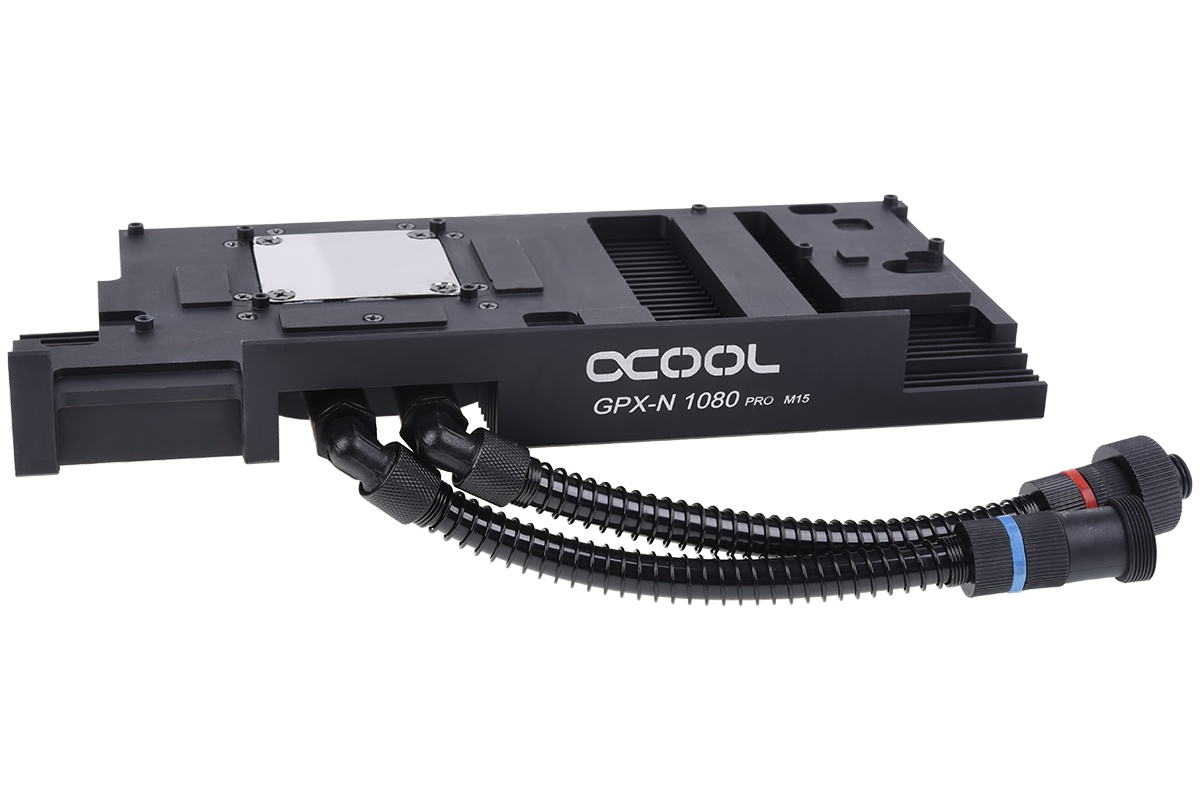 Alphacool Eiswolf GPX Pro - Nvidia Geforce GTX 1080 Pro M15 - incl. backplate