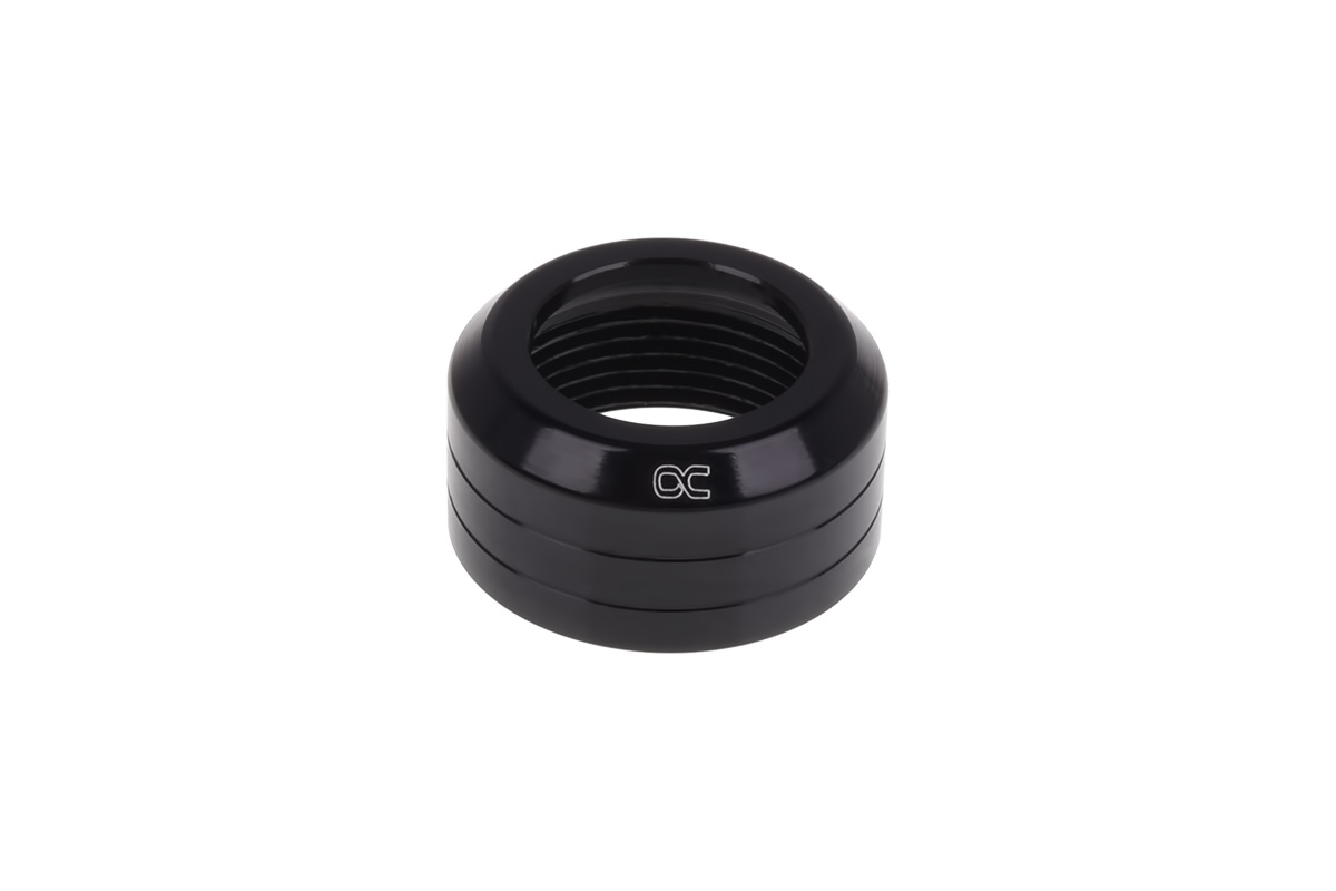 Alphacool Eiszapfen 13mm HardTube Compression Ring 6 Pack - Deep Black