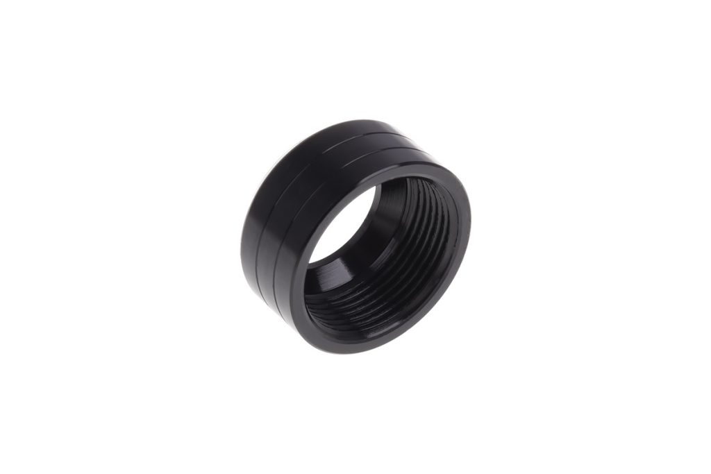 Alphacool Eiszapfen 13mm HardTube Compression Ring 6 Pack - Deep Black