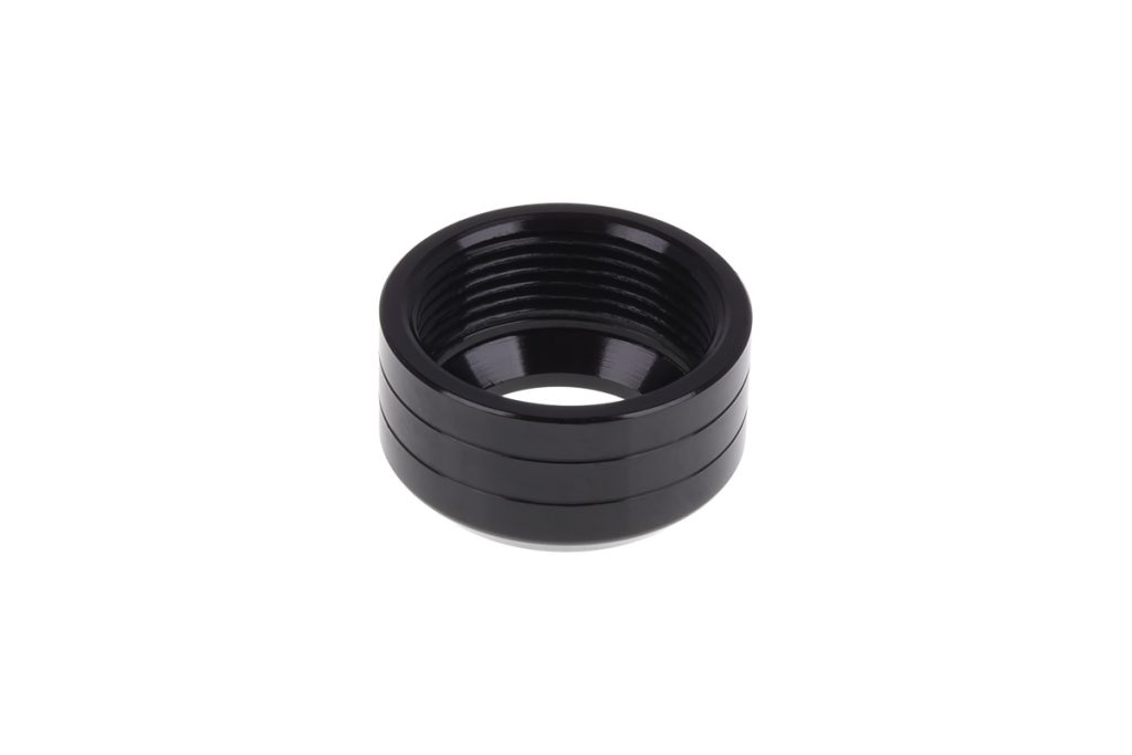 Alphacool Eiszapfen 13mm HardTube Compression Ring 6 Pack - Deep Black