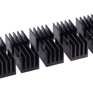 Alphacool GPU Ram Aluminium Heatsinks 15x15mm - black 10 pcs