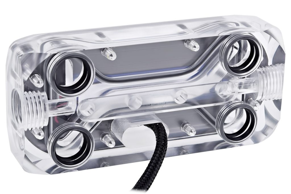Alphacool GPX SLI Connector - Dual Asymetric Plexi