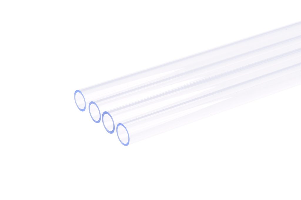 Alphacool HardTube 13/10mm Plexi Clear UV-Blue 80cm - 4pcs