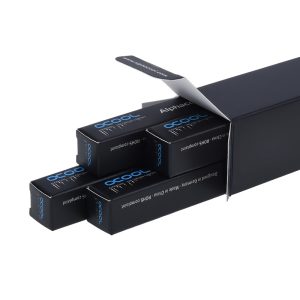 Alphacool HardTube 13/10mm Plexi Clear UV-Blue 80cm - 4pcs