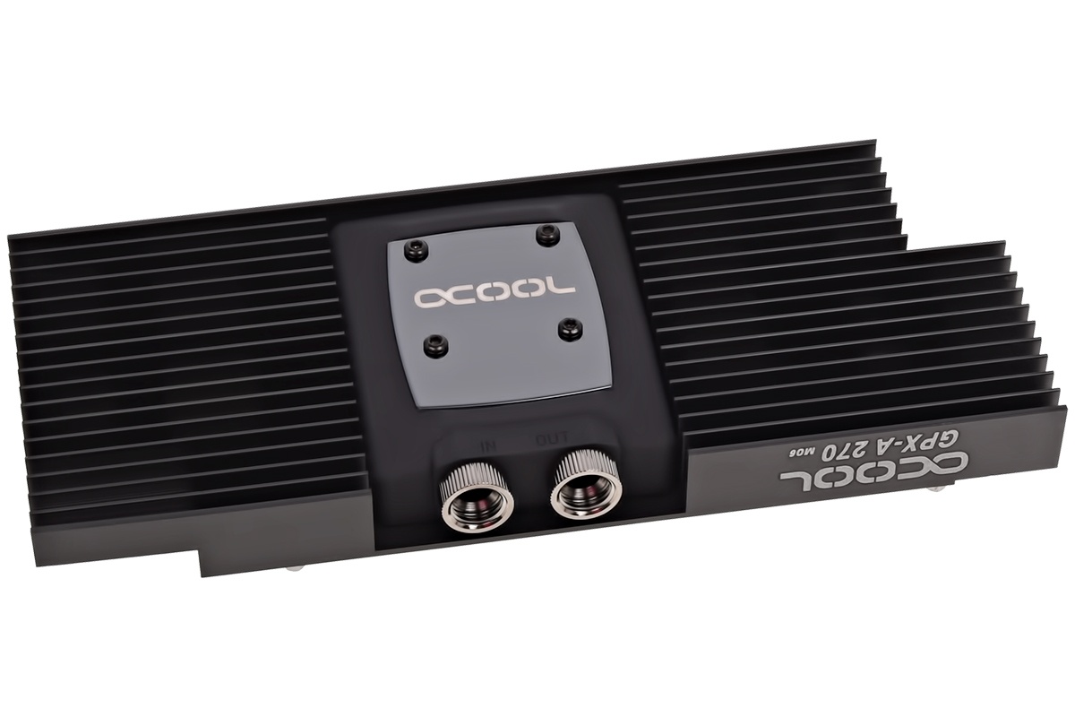 Alphacool NexXxoS GPX - ATI R9 270 M06 - incl. backplate - black ...