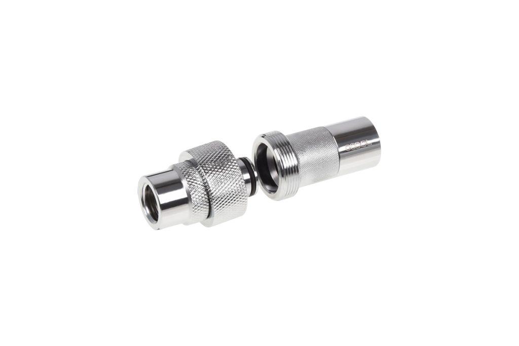Alphacool HF Quick Release Connector kit G1/4 Female - Chrome
