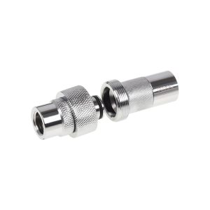 Alphacool HF Quick Release Connector kit G1/4 Female - Chrome