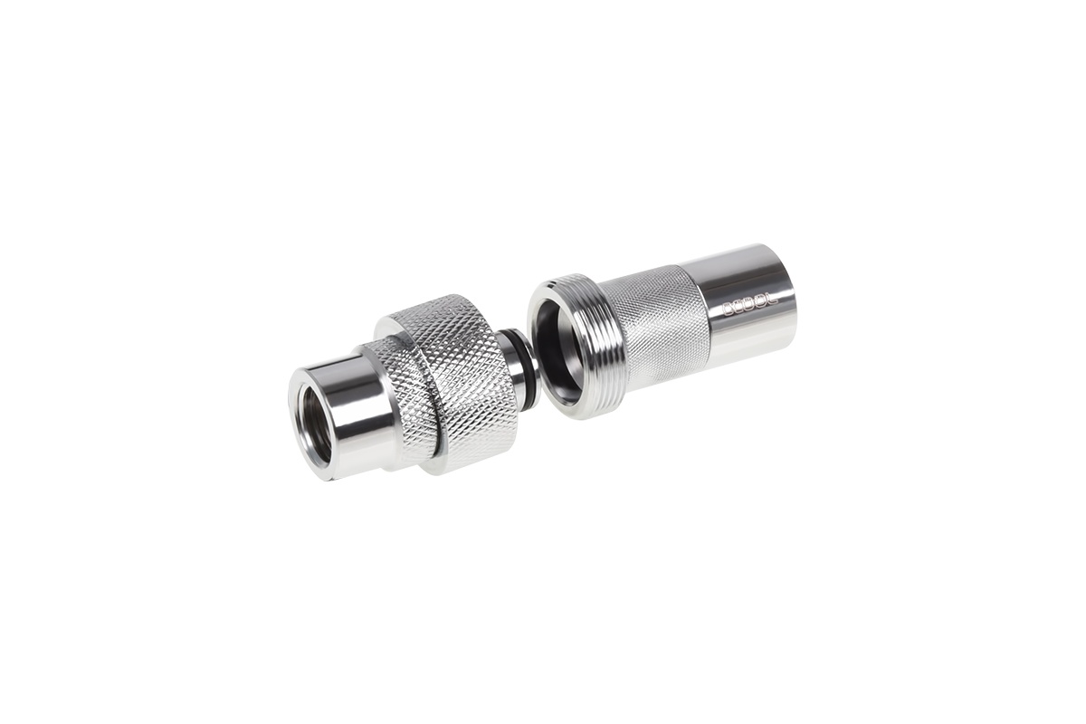 Alphacool HF Quick Release Connector kit G1/4 Female - Chrome
