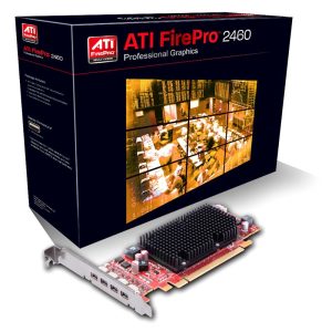 AMD FirePro 2460, 512MB GDDR5, 4x mini-DP