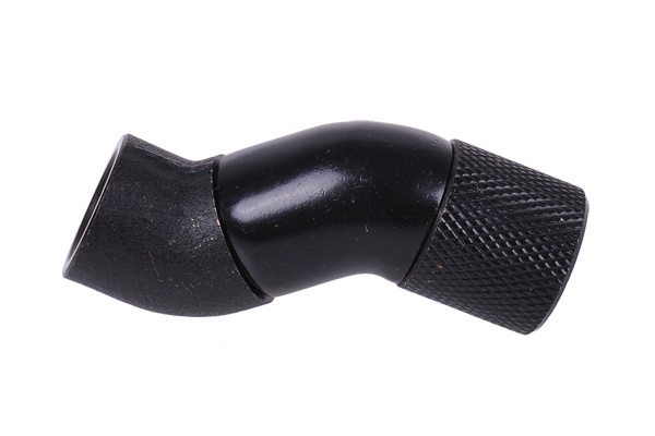 Angled Adapter Double 45- Revolvable G1/4 inner thread to G1/4 inner thread - Black Matt