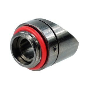 Angled Adaptor 45- Rotary G1/4 To G1/4 IG - Black Nickel