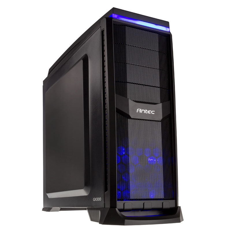 Antec GX300 Midi-Tower - black