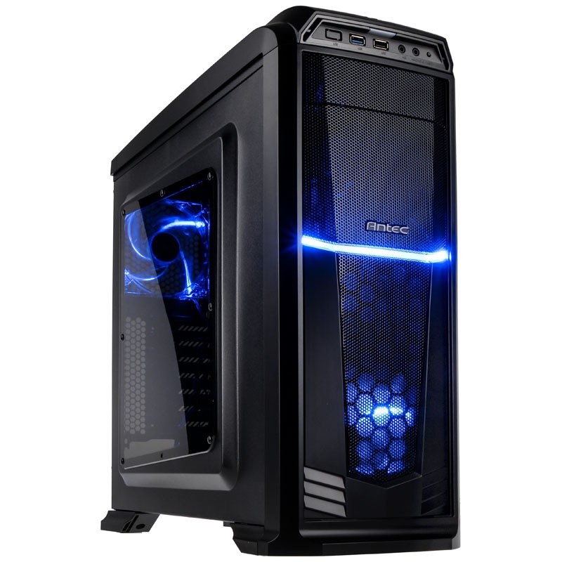 Antec GX330 Window Edition Midi Tower - black