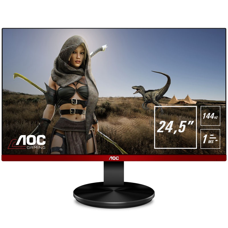 AOC G2590PX 62.23 cm (24.5 inches), 144Hz, FreeSync, TN - DP, HDMI, VGA