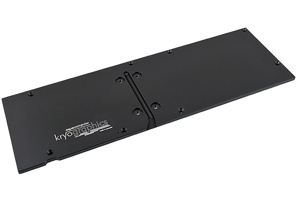 Aqua Computer Back plate for kryographics Vesuvius R9 295X2, passive